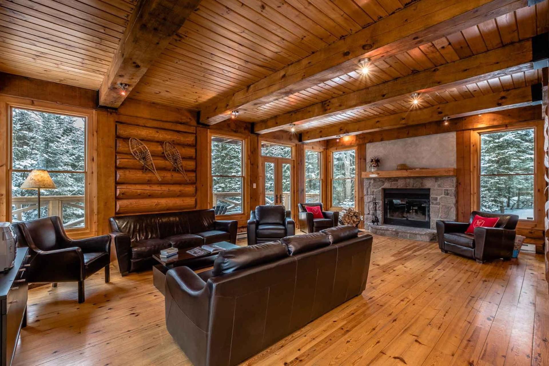 Rcnt Chalets Mont-Tremblant Lac-Superieur Rom bilde